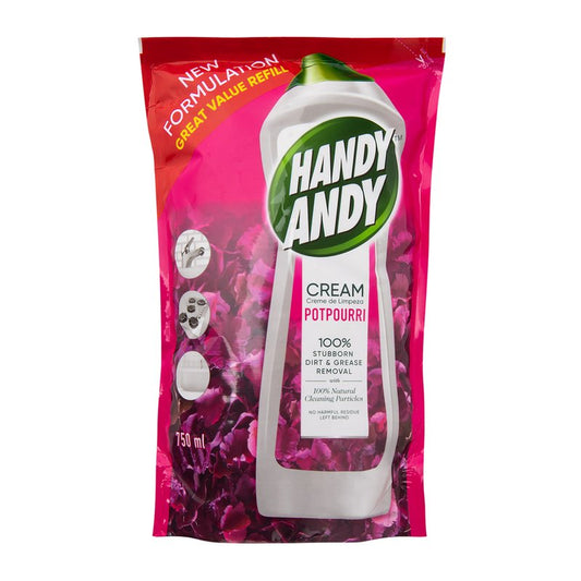 Handy Andy Potpourri Cream Detergent Refill 750 ml