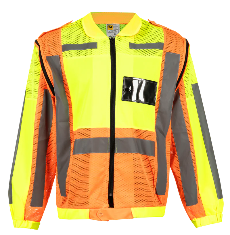 Reflective Jacket - Detachable Sleeves MEDUIM