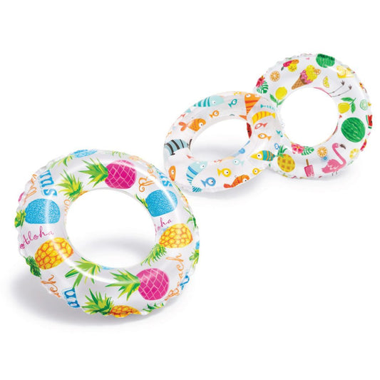 INTEX Lively Print Swim Rings (50cm)
