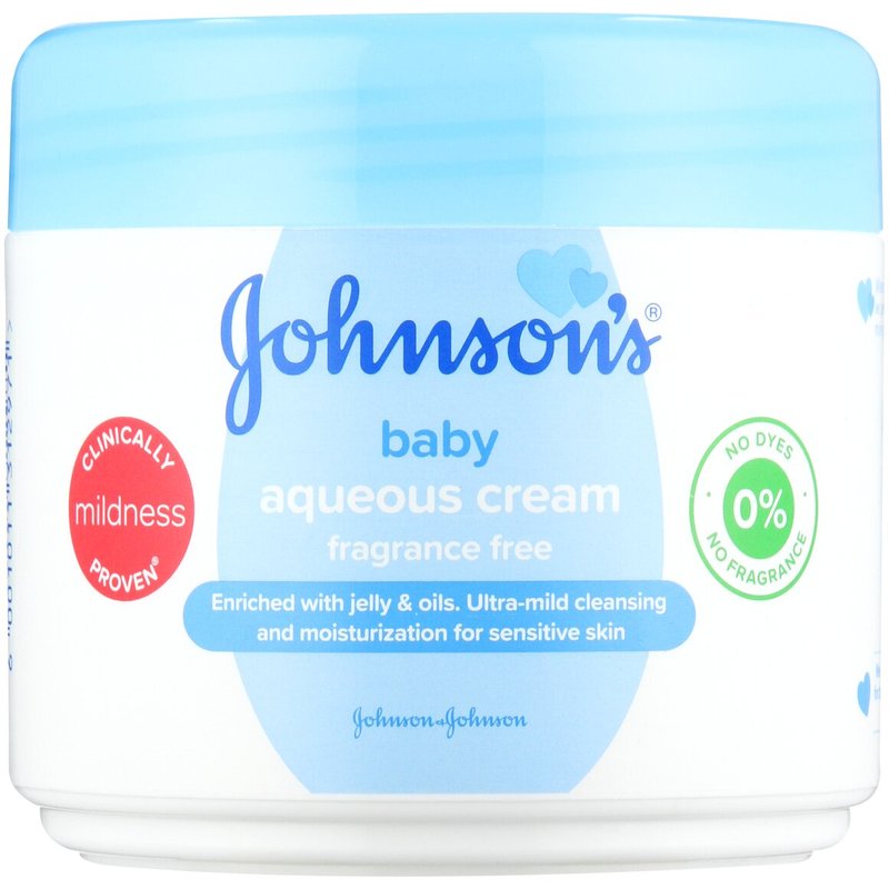 Johnson's Baby Fragrance Free Aqueous Cream 350 ml
