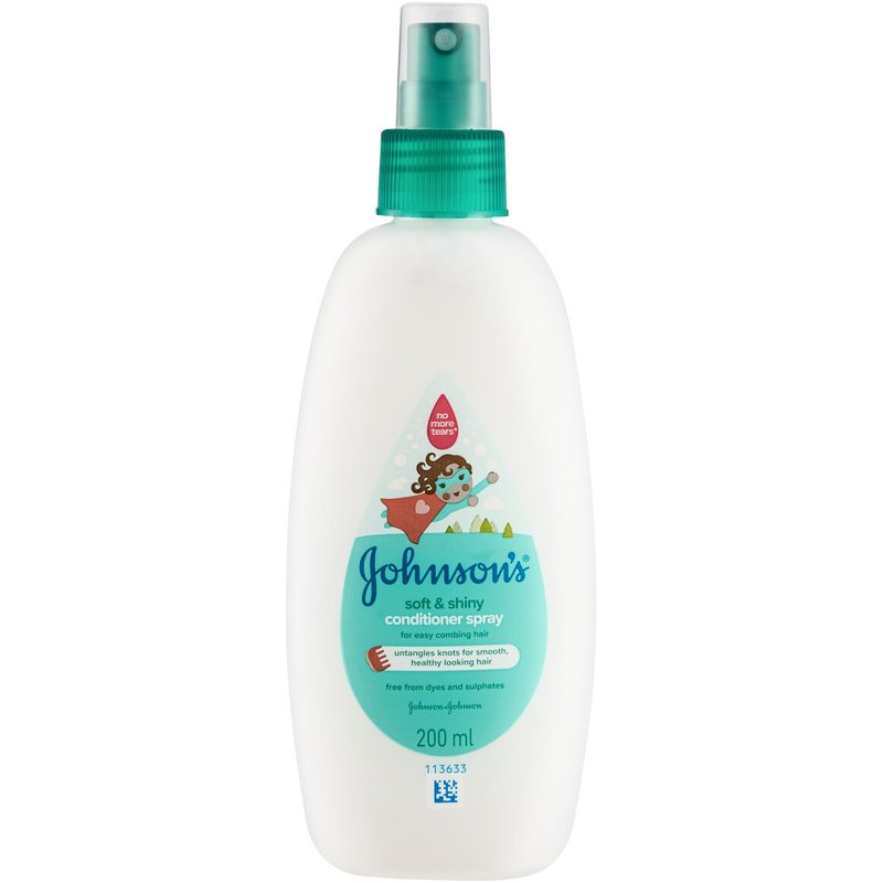 Johnson's Soft and Shiny Conditioner Spray 200 ml