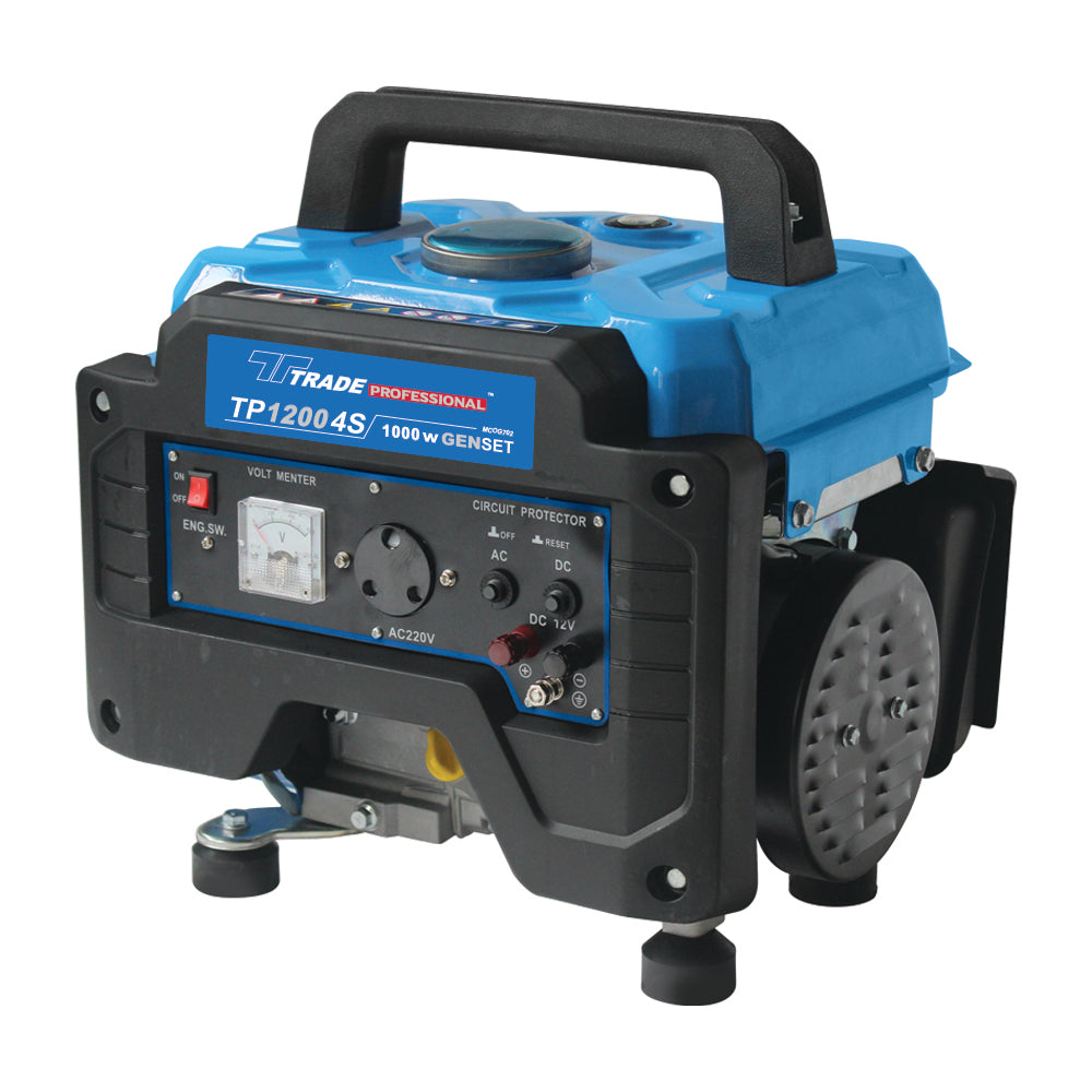 TRADEQUIP 1200 4S – 1.0KW 2.9HP PETROL GENERATOR