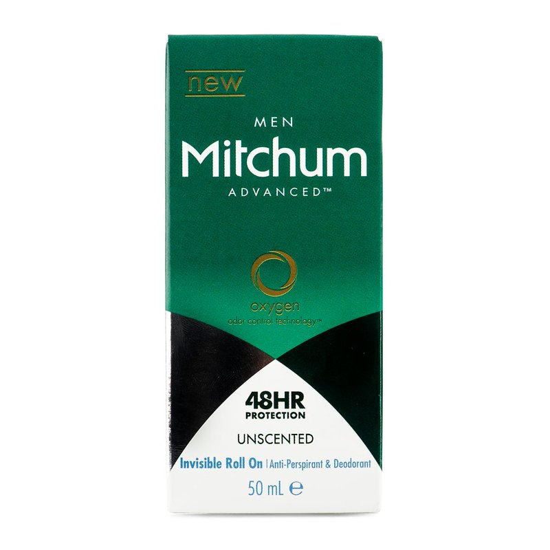 Mitchum Advanced Unscented Invisible Roll On 50 ml