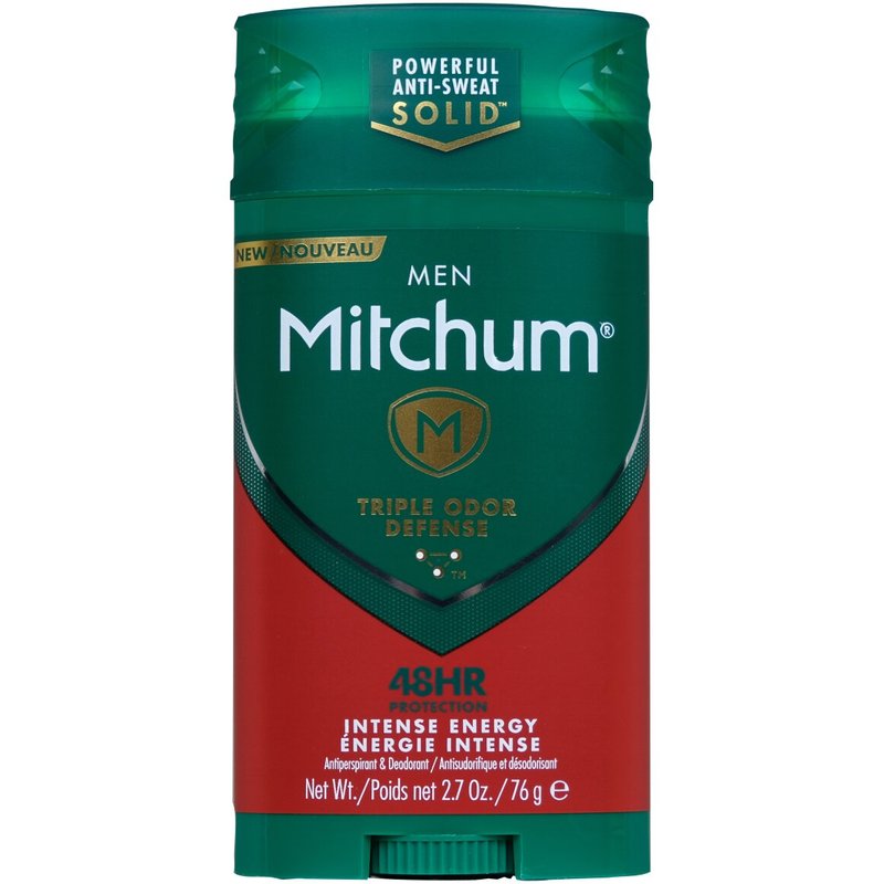 Mitchum Men Advanced Intense Energy Invisible Solid Roll On 76 g