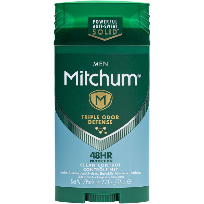 Mitchum Men Clean Control Invisible Solid Roll On 76 g
