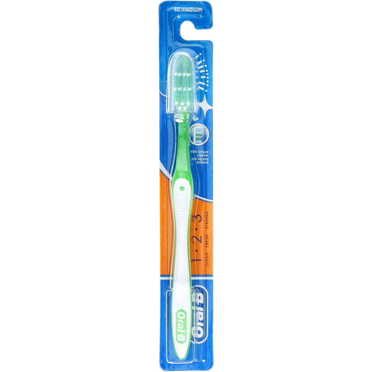 Oral-B 1-2-3 Medium Toothbrush