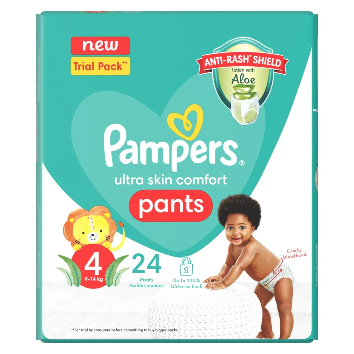 Pampers Pants Size 4 Carry Pack (24's)