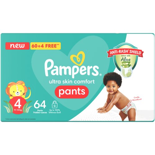 Pampers Pants Jumbo Pack Size 4 (64's)