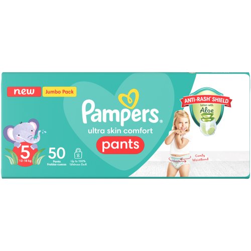Pampers Pants Jumbo Pack Size 5 (50's)