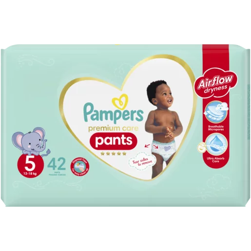 Pampers Premium Care Pants Value Pack Size 5 (42's)