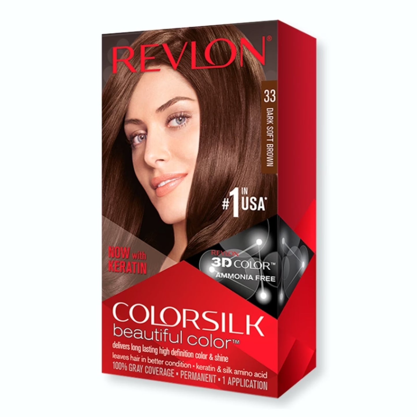 Revlon Colorsilk Permanent Hair Color Dark Soft Brown