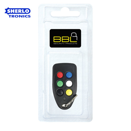 SHERLO Black Code Hopping RSC 403MHz 6 Button Remote Blister Pack SHTX6-1