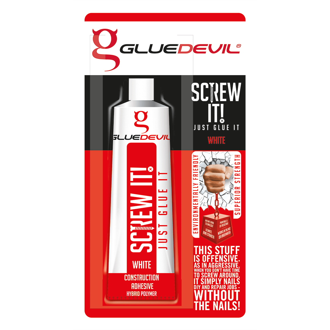GLUEDEVIL SCREW IT! JUST GLUE IT WHITE 90ML