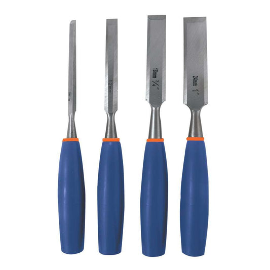 CHISEL WOOD 4-PCE BLUE SHARP