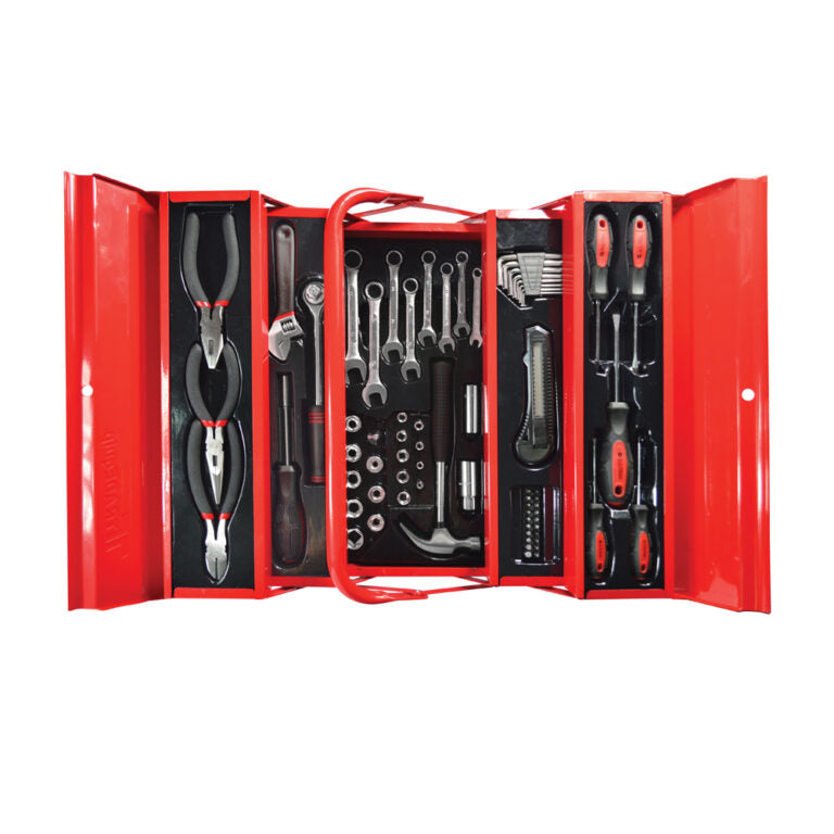 TOOLBOX KIT 70PCE 1/4”&1/2” DR