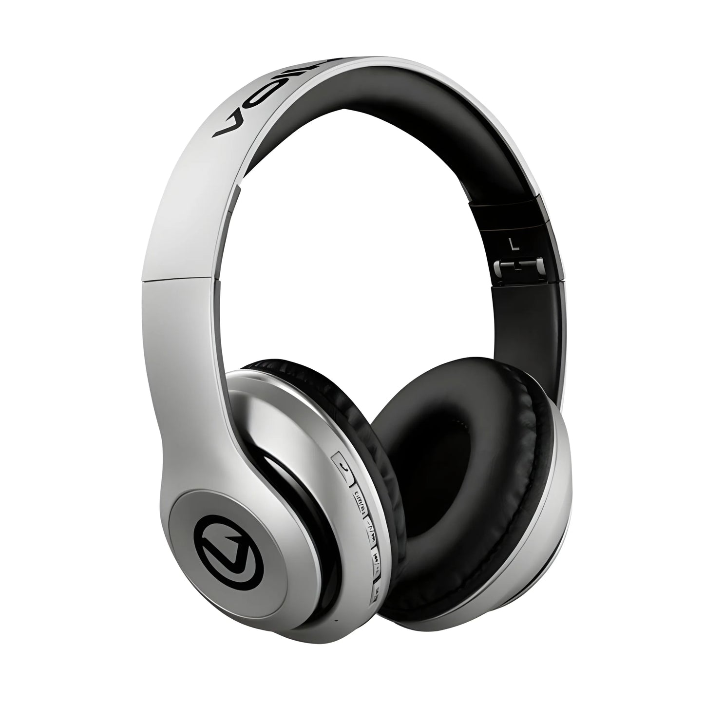 Volkano Impulse Series Bluetooth Head Phones – Silver