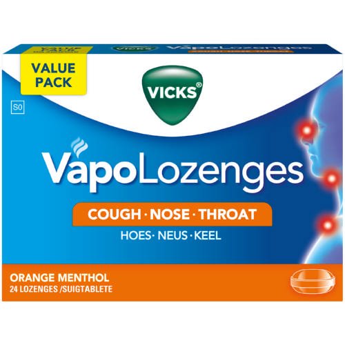 Vicks VapoLozenges Orange (24's)