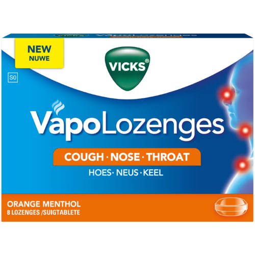 Vicks VapoLozenges Orange (8's)