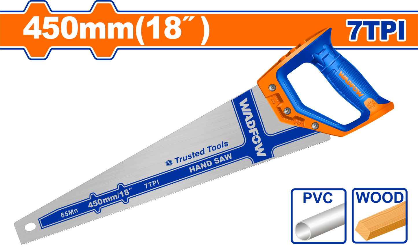 SAW HAND 7TPI 450MM
