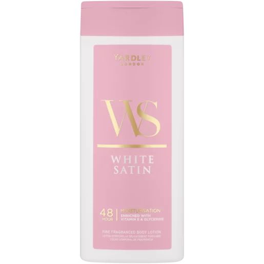 Yardley White Satin Body Lotion 400ml