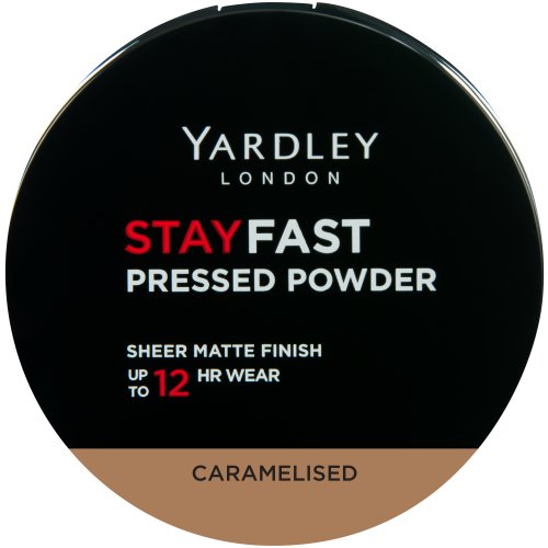 Yardley Stayfast Pressed Powder Caramelised
