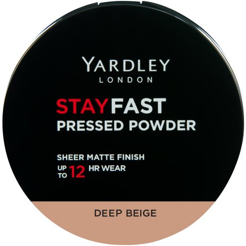 Yardley Stayfast Pressed Powder Deep Beige