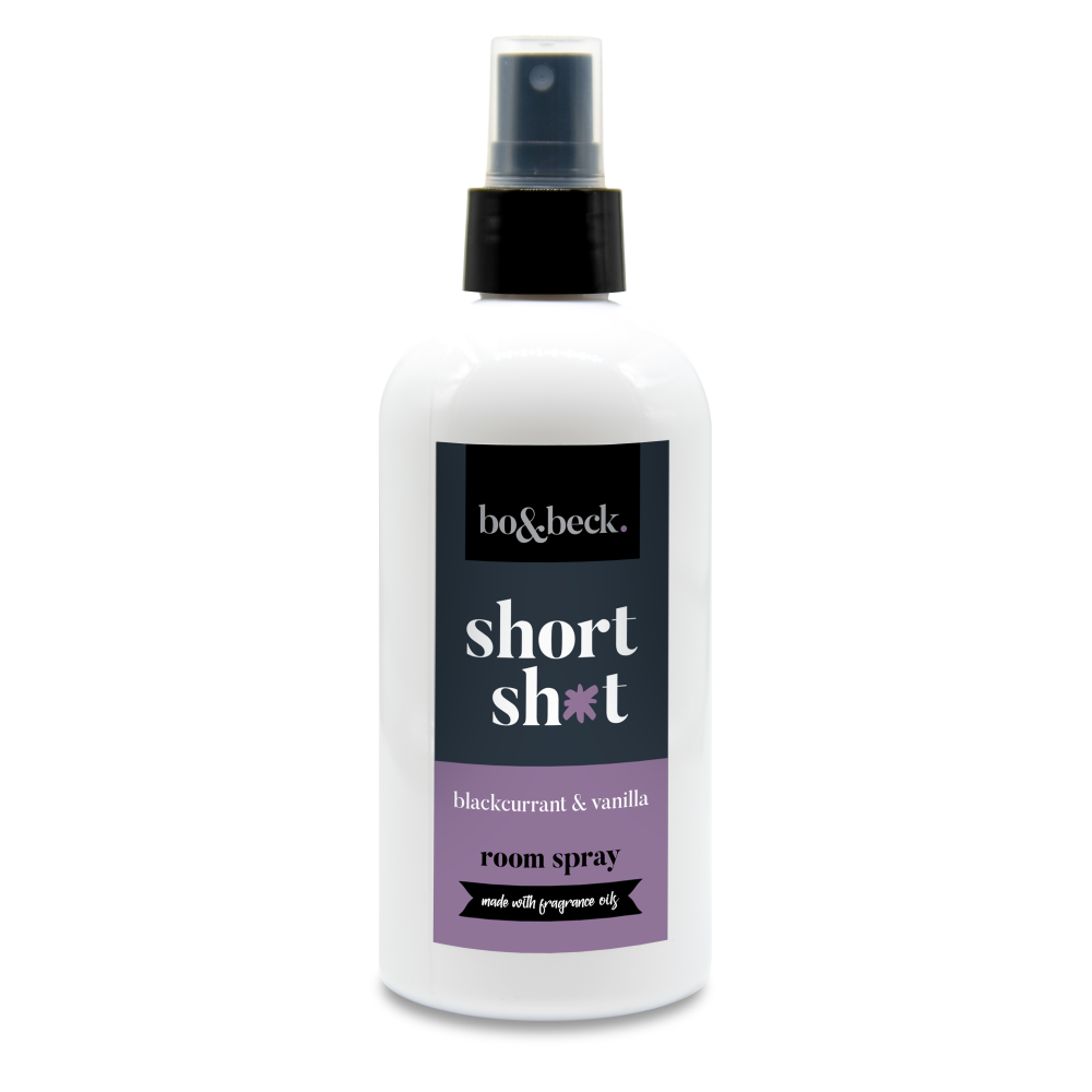 Bo&Beck Short Sh*t (Blackcurrant & Vanilla) Room Spray 250ml