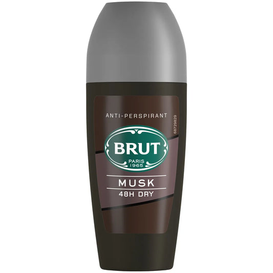 Brut Antiperspirant Roll-On Deodorant 50ml - 50ml, Musk