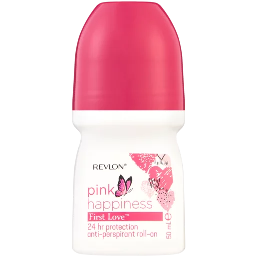 Revlon Pink Happiness First Love Anti-Perspirant Roll-On 50ml