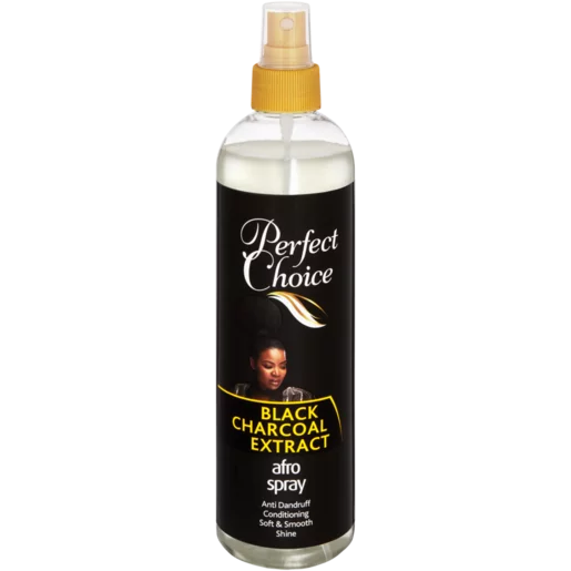 Perfect Choice Black Charcoal Extract Afro Spray 350ml