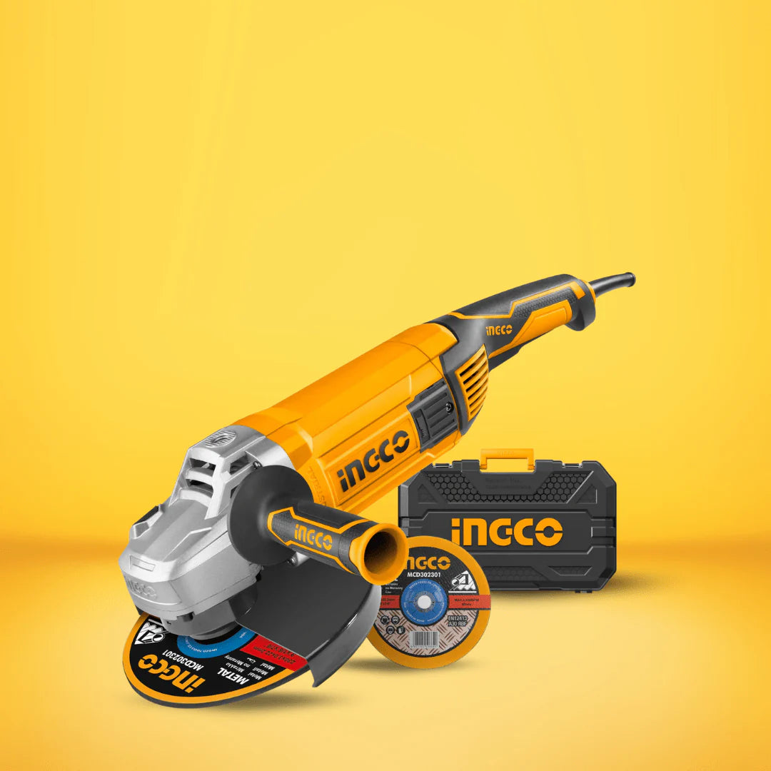 INGCO ANGLE GRINDER 2400W 230MM