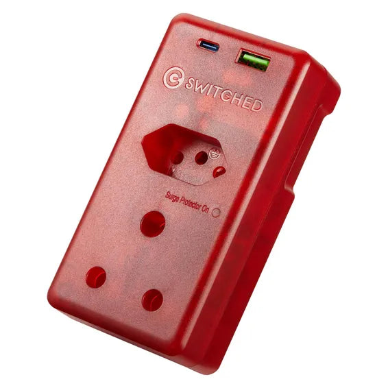 Switched high surge multi USB type C adapter pd20w