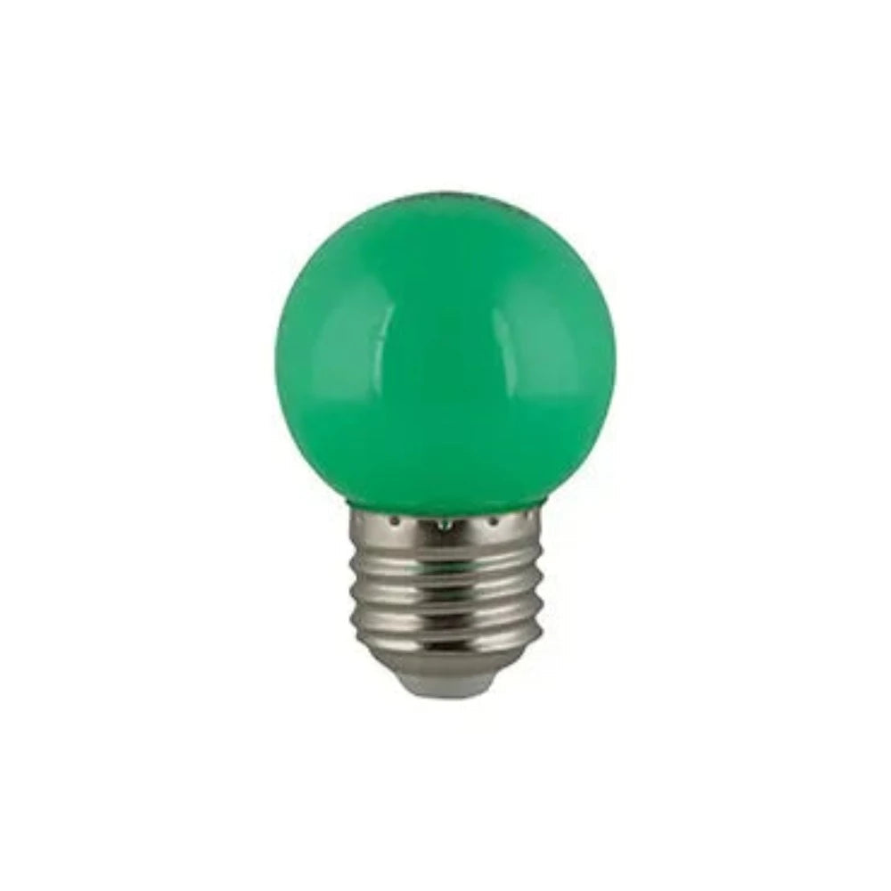 Flash LED GOLFBALL 1W G45 GREEN BOX