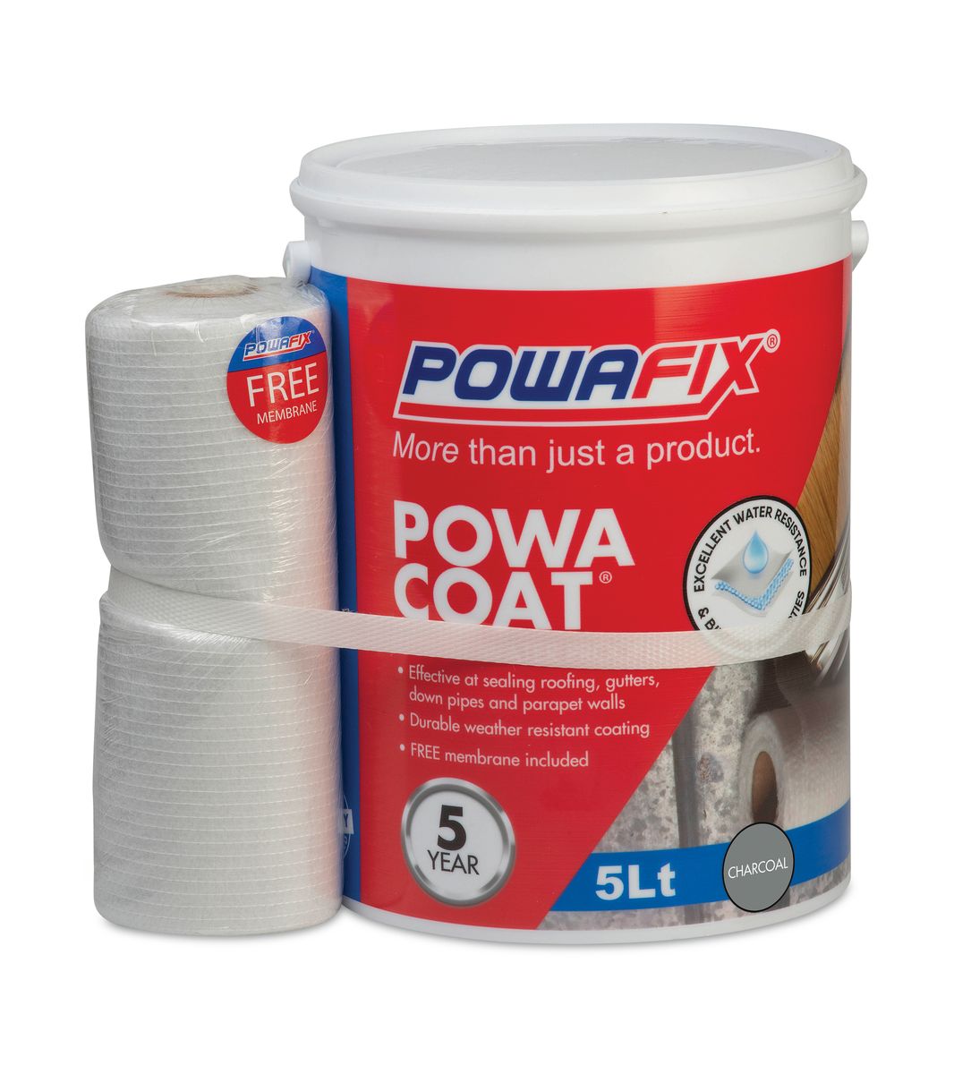 Powa Coat Charcoal Waterproofer 5L