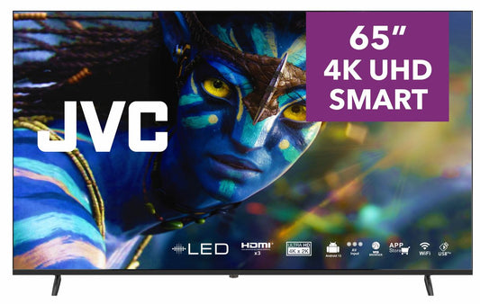 JVC 65" LT-65N675B UHD 4K Smart LED TV