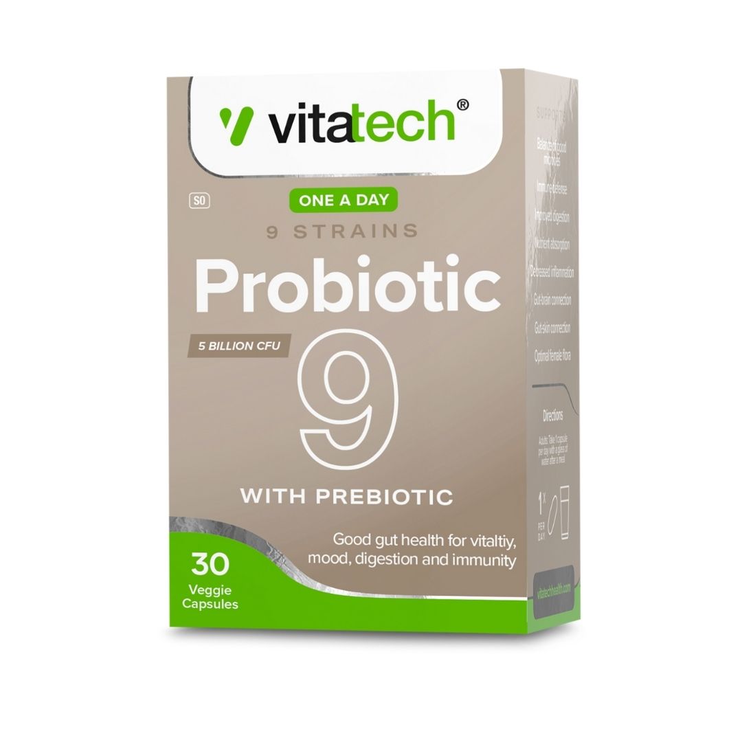 VITATECH Probiotic 9 30 Veggie capsules