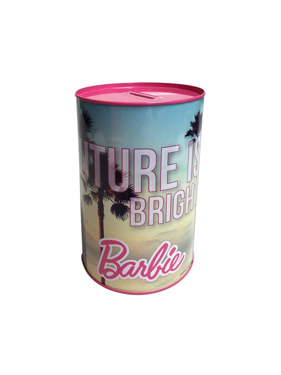 Barbie Tin Coin Bank
