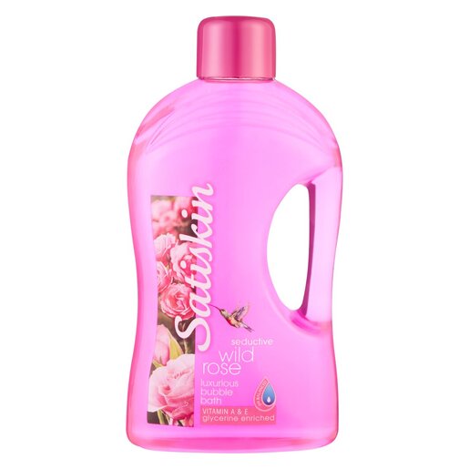 Satiskin Bubble Bath Wild Rose 2L