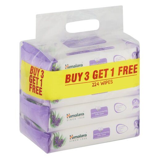 Himalaya Soothing & Protecting Baby Wipes 224 Pack