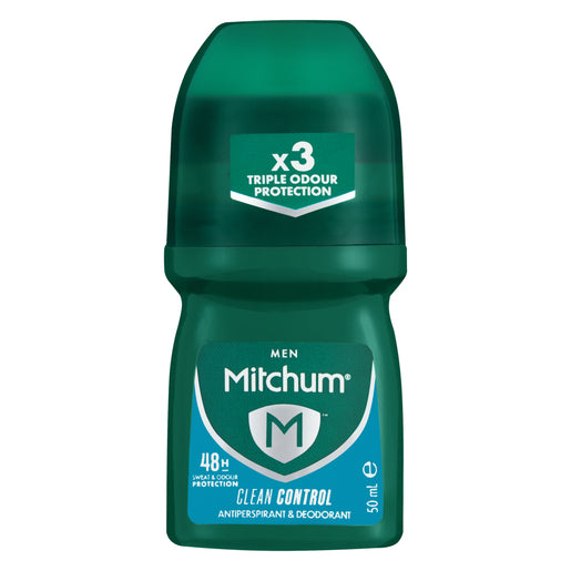 Mitchum Advanced Invisible Roll On Men Clean Control 50ml