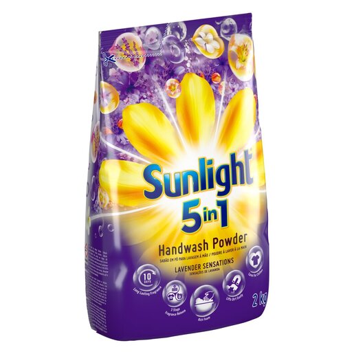 Sunlight Lavender Sensations 5in1 Hand Washing Powder 2kg