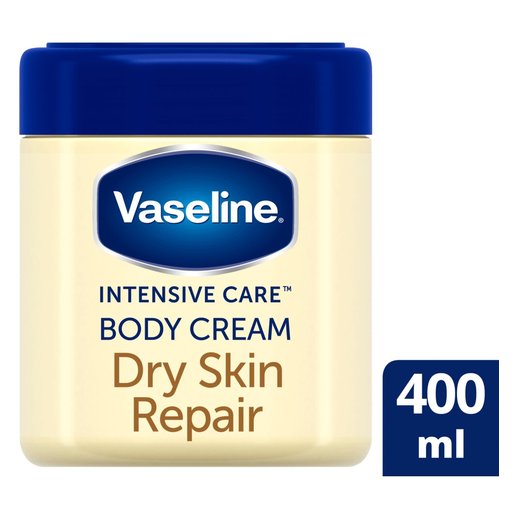 Vaseline Intensive Care Dry Skin Repair Moisturizing Body Cream 400ml