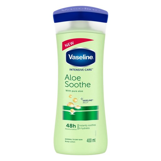 Vaseline Intensive Care Aloe Soothing Body Lotion for Dry Skin 400ml