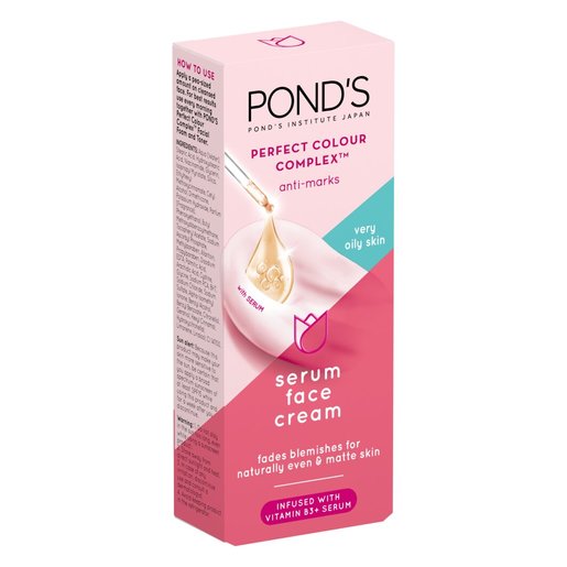 Ponds Perfect Colour Complex Serum Cream for Very Oily Skin 40ml
