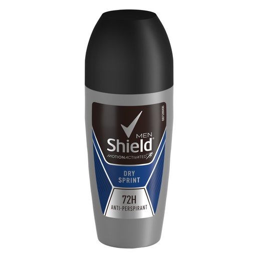 Shield Men Dry Sprint Antiperspirant Roll On Deodorant 50ml