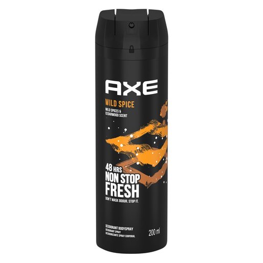 Axe Wild Spice Aerosol Deodorant Body Spray 200ml