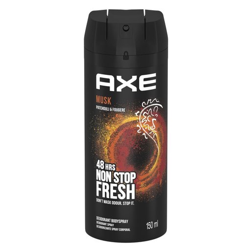 Axe Musk Aerosol Deodorant Body Spray 150ml