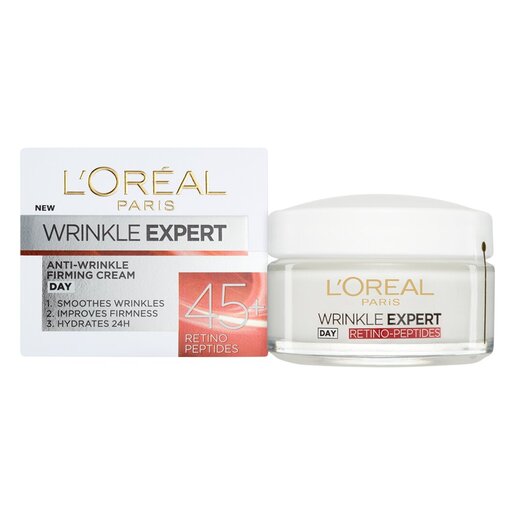 L'oreal Anti-Wrinkle Firming Day Cream With Retino-Peptides 50ml For 45+
