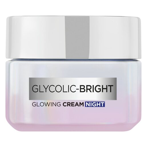 L'oreal Glycolic Bright Glowing Night Cream SPF25 50ml
