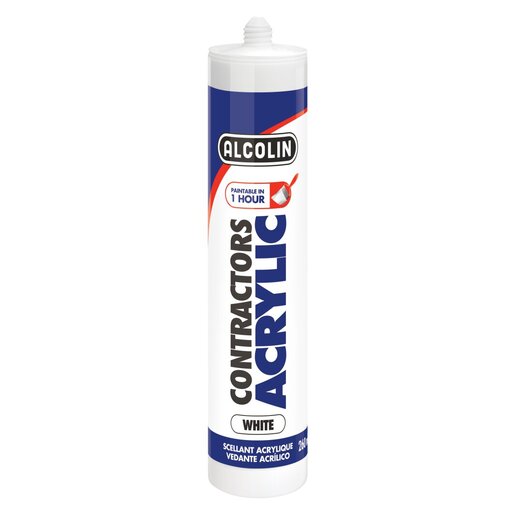 Alcolin White Contractor Acrylic Sealant 260ml